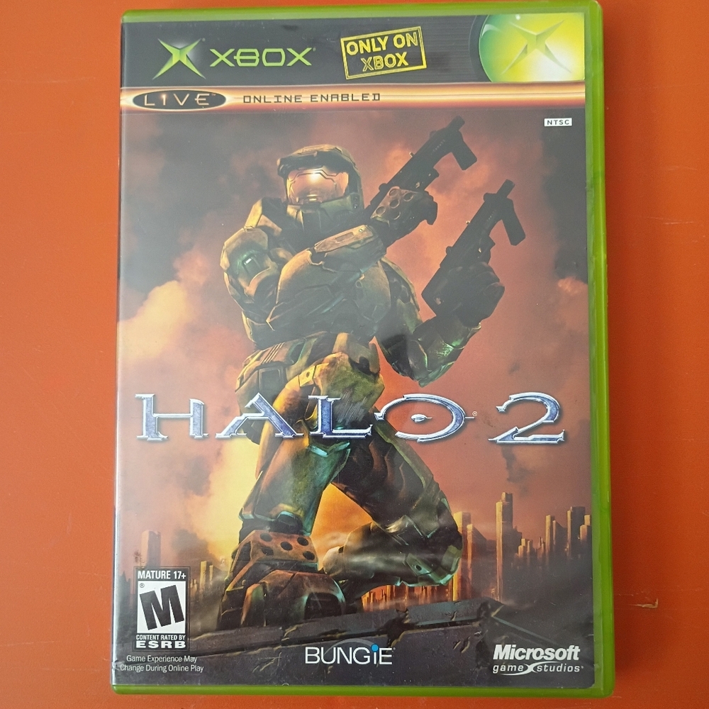 Halo 2 – Microsoft Xbox Game Complete in Box Rated M Bungie